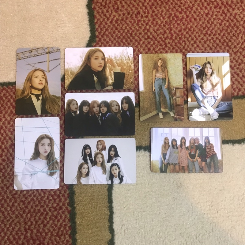 gfriend benefit photocard labyrinth crossroads twisted room group pc sowon yerin eunha yuju sinb umj