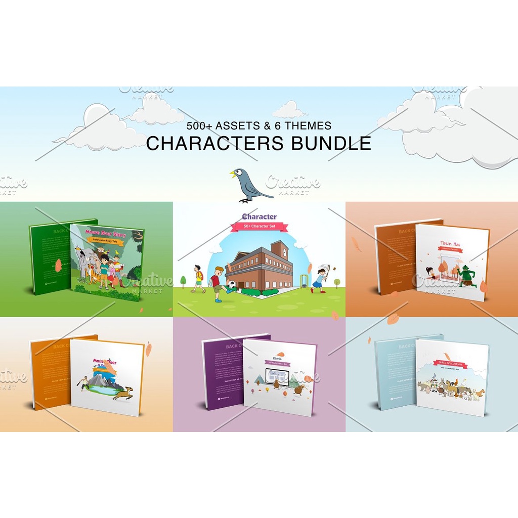 Storry Telling Characters Bundle