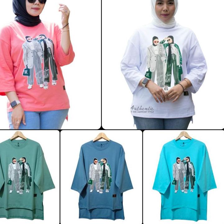 Big Sale Oversize Wanita // Kaos Wanita Bigsize // Terbaru Basic Top Oversize // Kaos Polos  // Zola