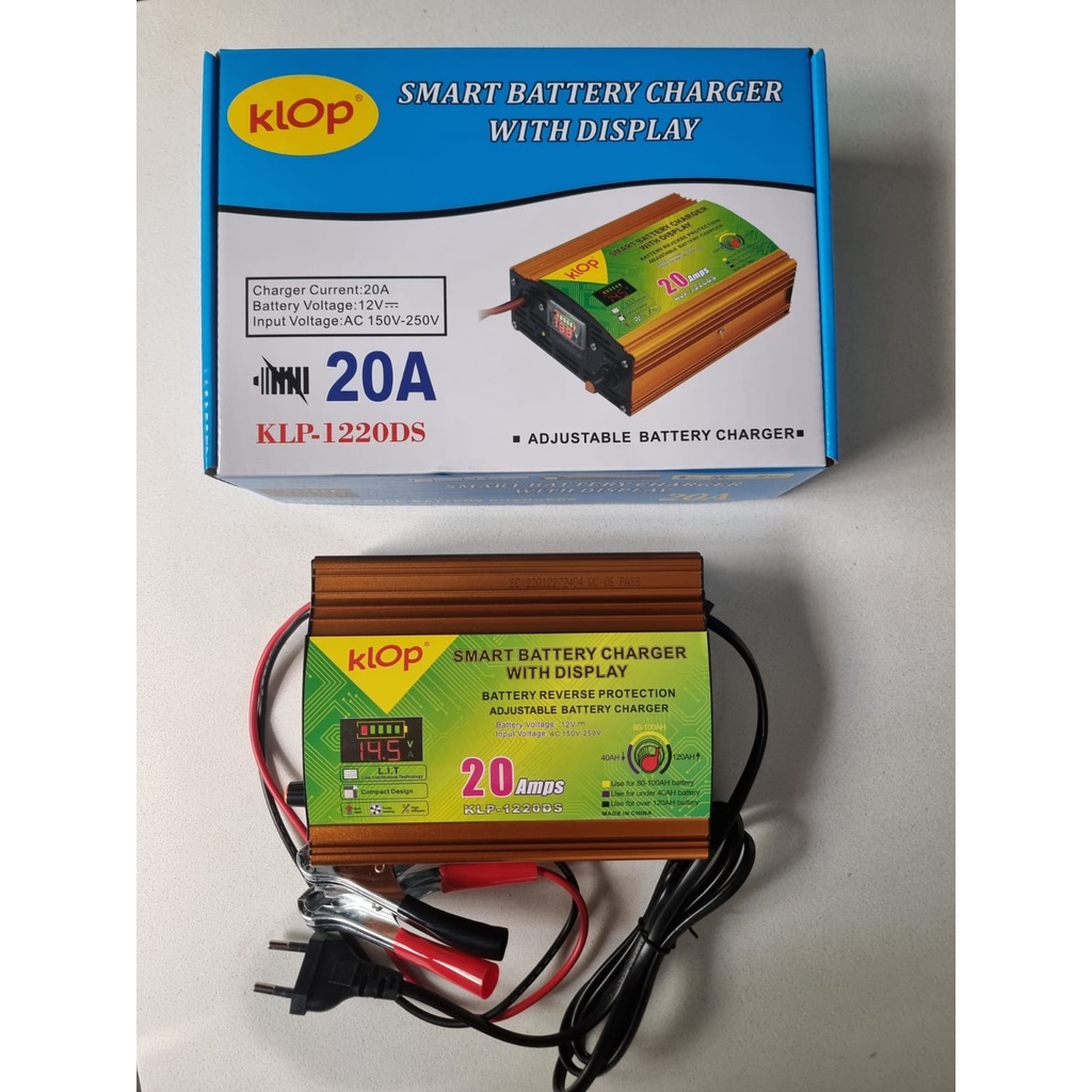 CHARGER AKI ISI ULANG AKI 20 AMPERE