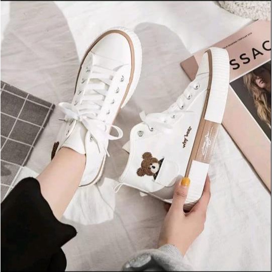YASMINALSHOP11-  Sepatu Wanita Terbaru Boots Why Bear Trendi