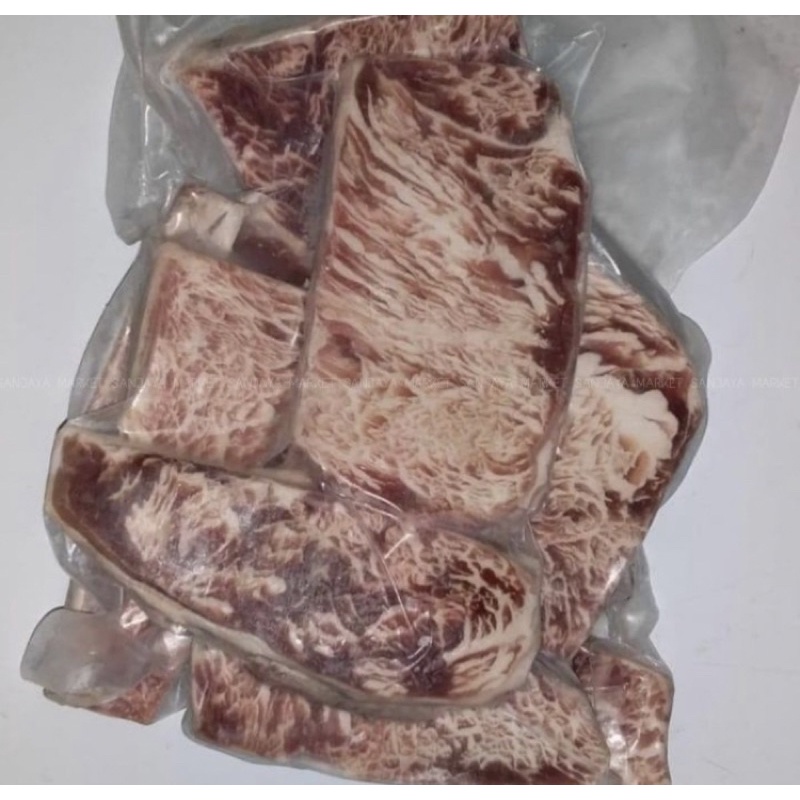 

Wagyu mess meltique sirloin beef mess trim 1kg
