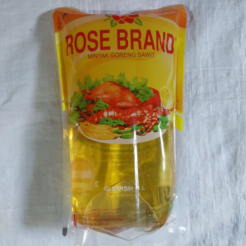 

MINYAK GORENG ROSE BRAND KEMASAN 1 LITER (1 pcs)