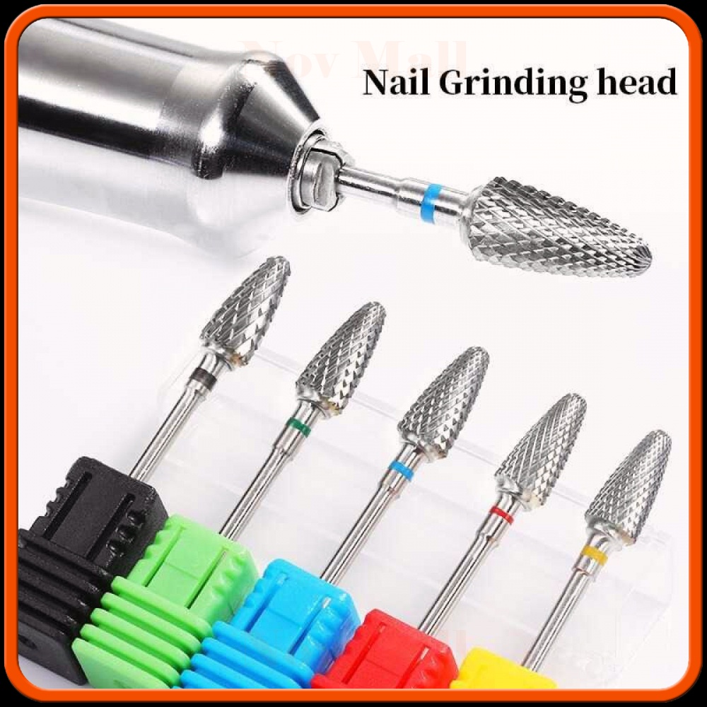 Mata Bor Mini Kikir Kuku Nail Drill Electric Bit C - FAC7