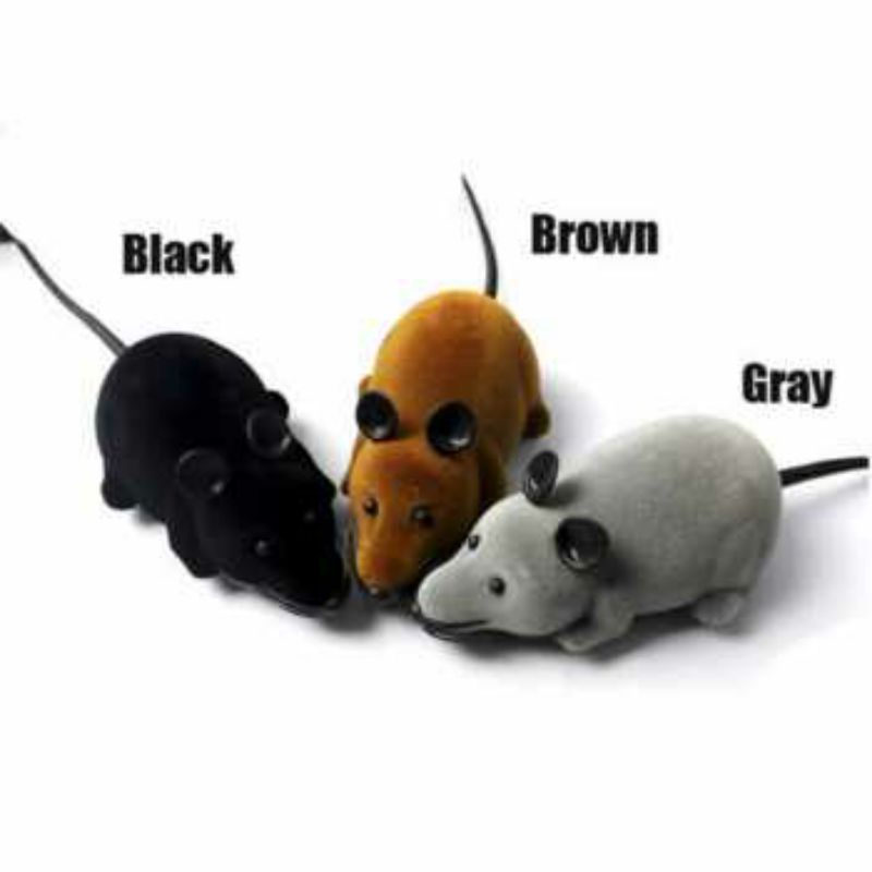 Mainan Tikus Kucing Remote Control Prank Cat Original