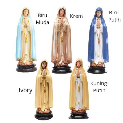

Nemodorry Pajangan Patung Rohani Bunda Maria Fatima 30Cm Patung Katolik Gereja