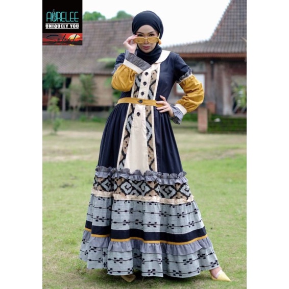 PO Sarimbit AURELEE Sandhiya / Gamis Branded Wanita / Holwa Fashion