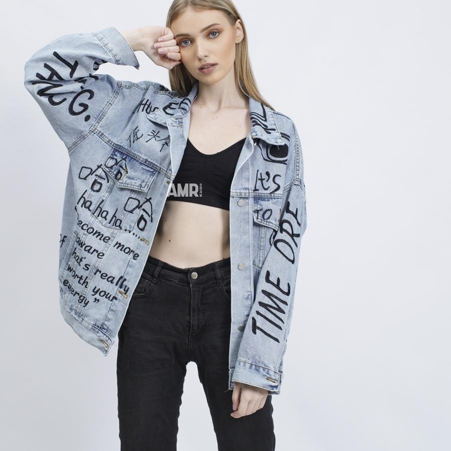 Best Product AMR ORIGINAL -  NO PHONE 5206 - JACKET JEANS OVERSIZE  TOXIC