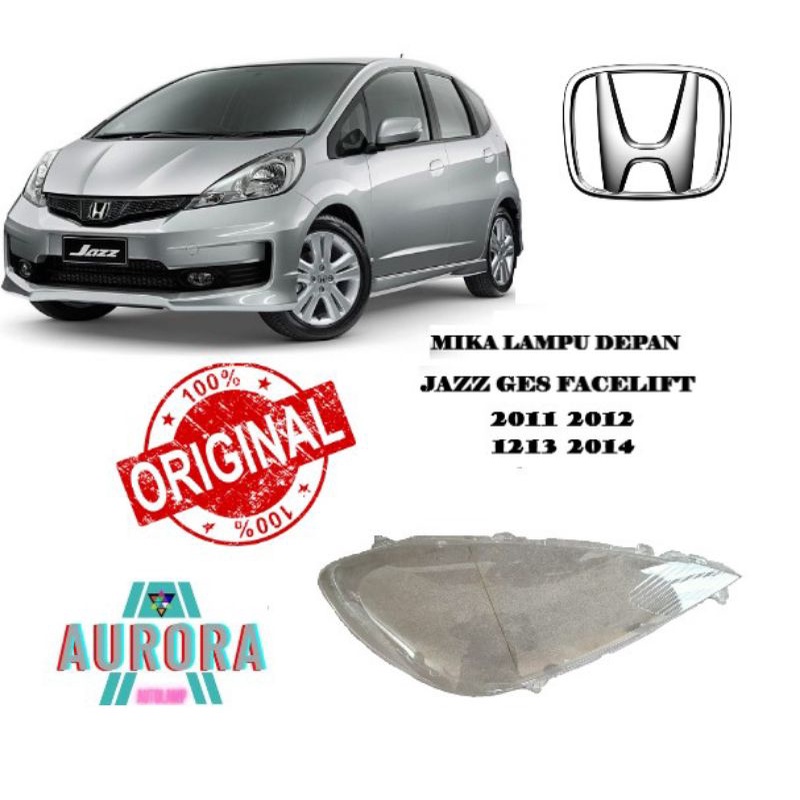 mika lampu depan jazz ge8 facelift 2011 2012 2013 2014 headlamp