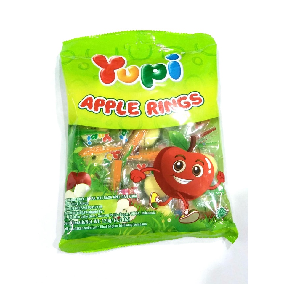 

Yupi Apple Rings 120g