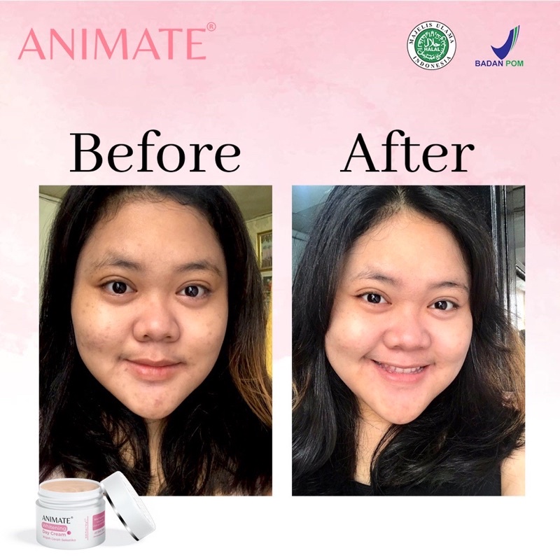 ANIMATE Instant Whitening Bright Series | Toner | Facial Wash | Cream | Serum
