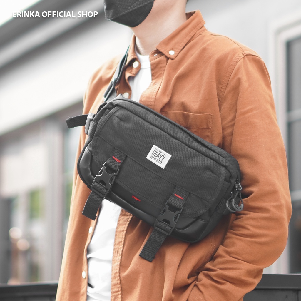 Tas Waistbag Pria Heavy Premium Distro - Tas Pria Heavy Terminator Glad