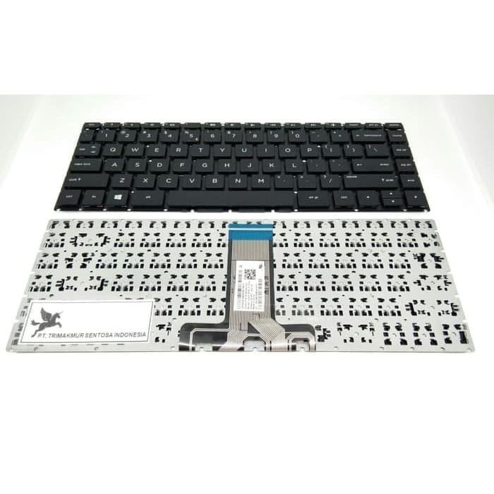 Keyboard Laptop HP 14CF, 14S-CF, 14S-DK, 14-DK, 14-DG Black US Series