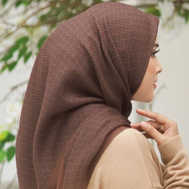 BUTTONSCARVES TAPIS SQUARE - GINGER BREAD