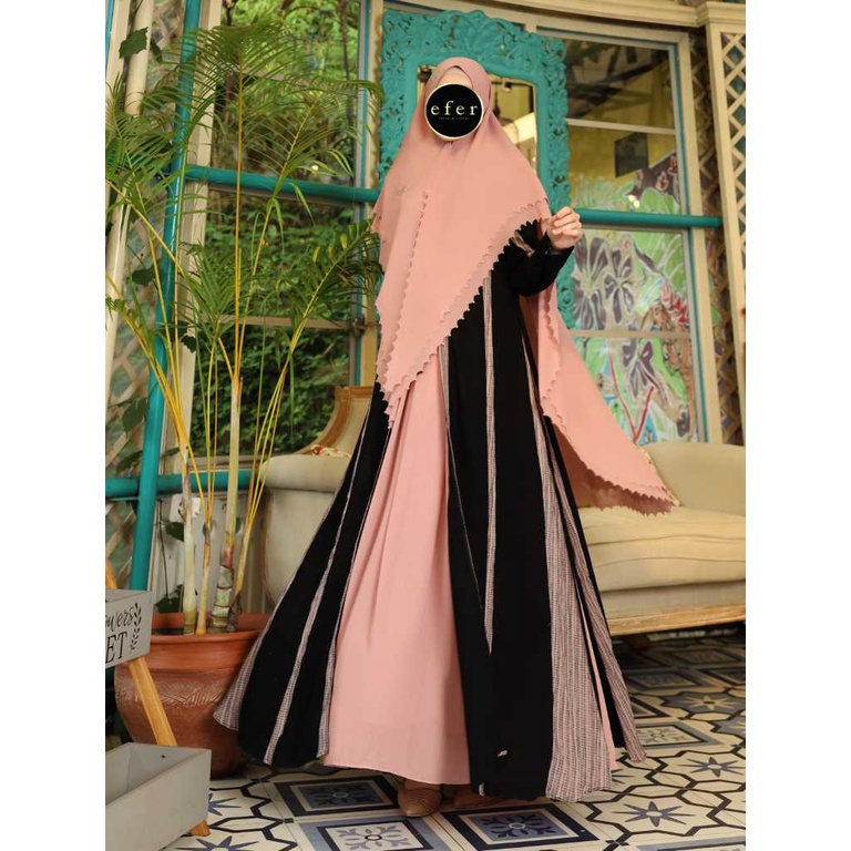 Sandra Gamis Dress Set by Efer Premium Syari