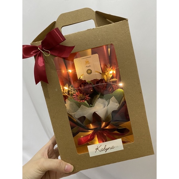 Flower box | Bloom box | buket bunga box | mini bouquet