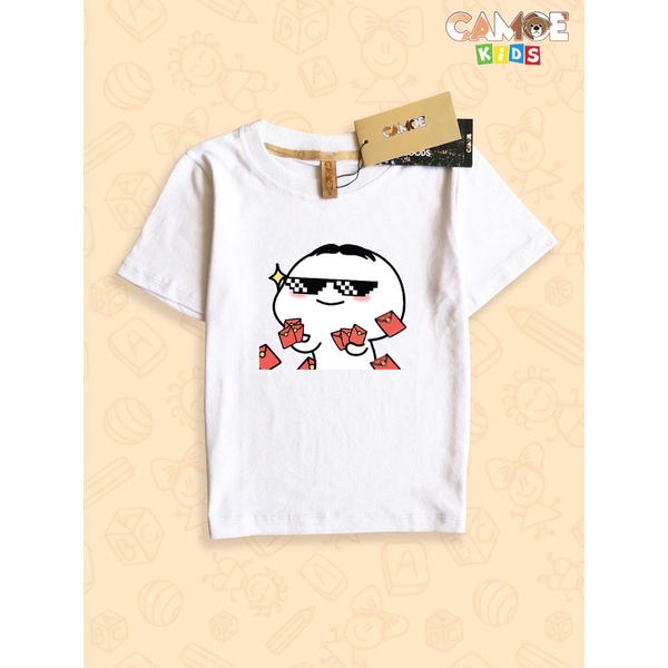 Kaos Anak KIDS Premium CAMOE tahun baru imlek pentol angpau