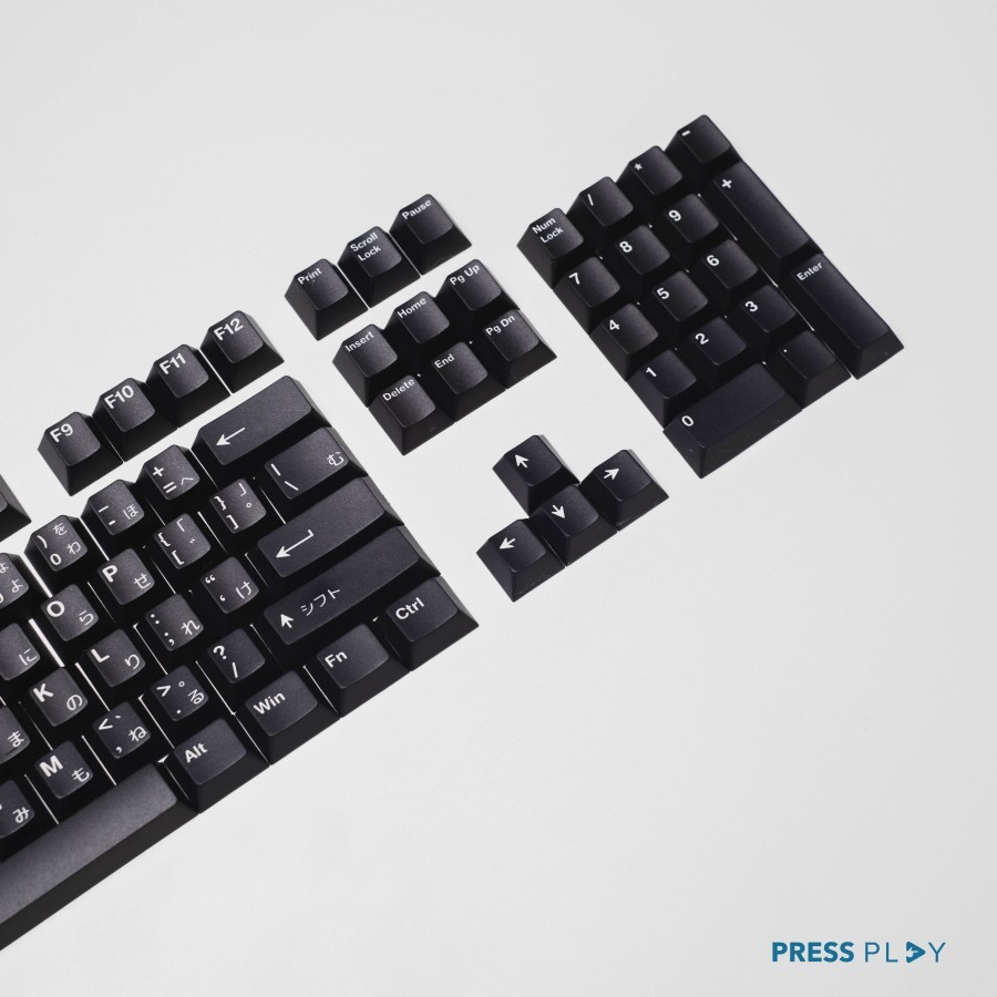 Press Play Shibuya PBT Dye Sub Keycap Set 120 Keys Japanese Root