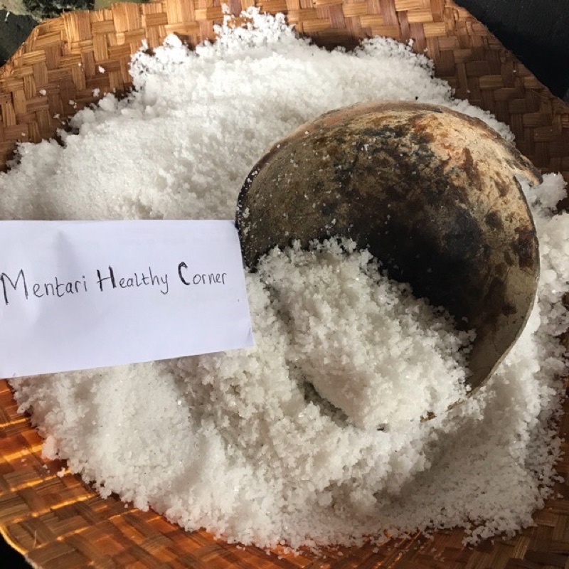 Sea Salt Kusamba 1kg / Garam Laut Kusamba Bali 1kg