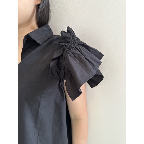 KOOZEE - PAX RUFFLE DRESS - DRESS WANITA