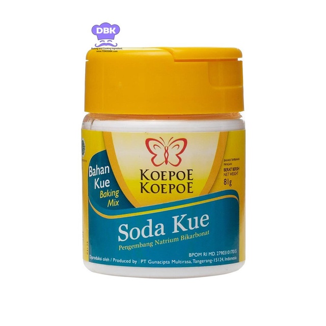 

Kupu-Kupu koepoekoepoe Soda Kue 81gr pengembang kue