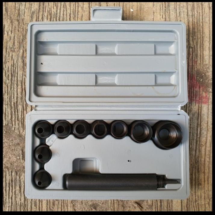 

(Rn) Sands Alat Plong Gasket Punch Set 10Pcs Alat Pembolong Pemotong