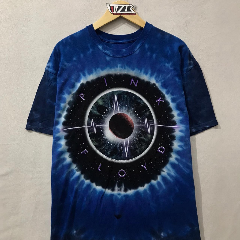 Kaos / T Shirt Tie Dye PINK FLOYD - PULSE CONCENTRIC by LIQUIDBLUE