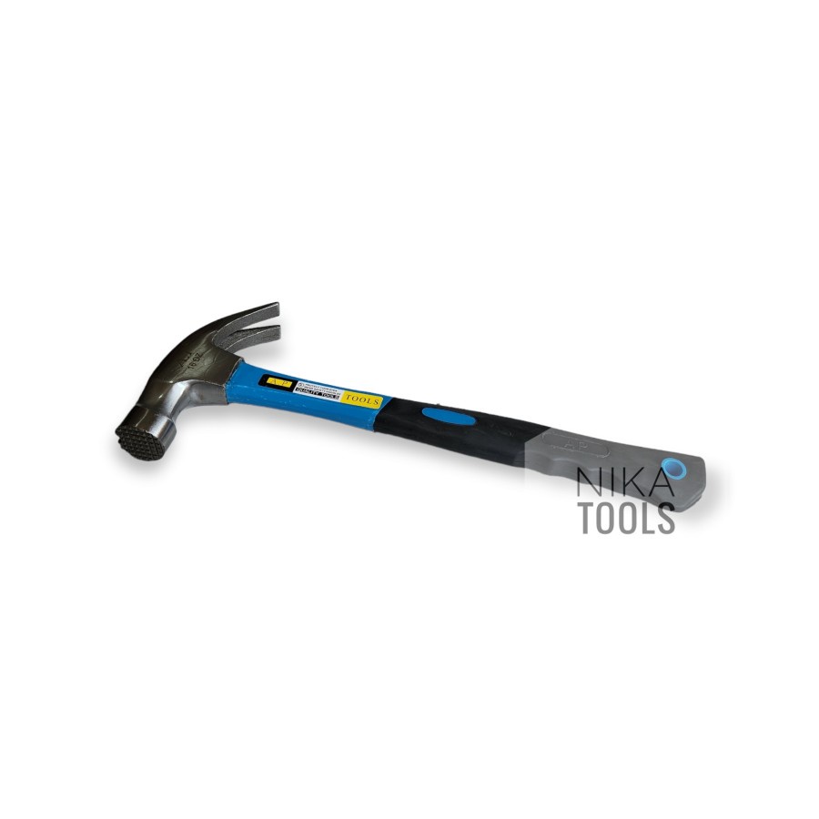 Palu Kambing Claw Hammer Gagang Fiber Magnet Magnit 16oz