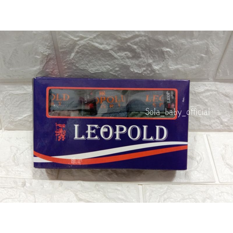 Leopold Celana Dalam Pria Dewasa/Sempak Cowo isi 3 Pcs 04