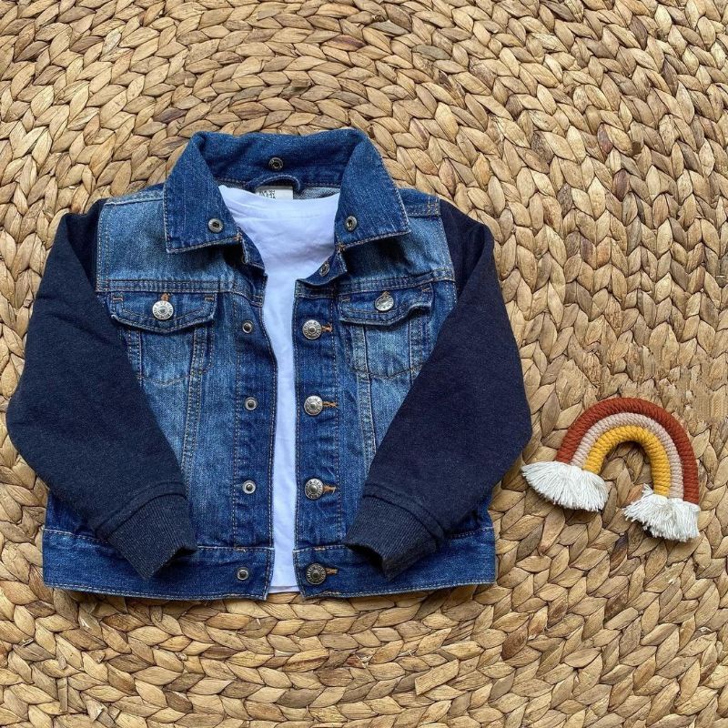 jaket jeans h&m preloved