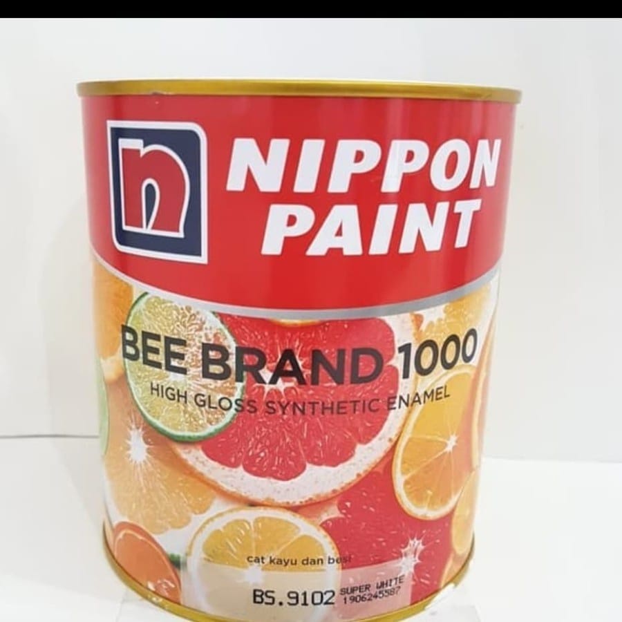 

NIPPON BEE BRAND 1000 CAT KAYU & BESI