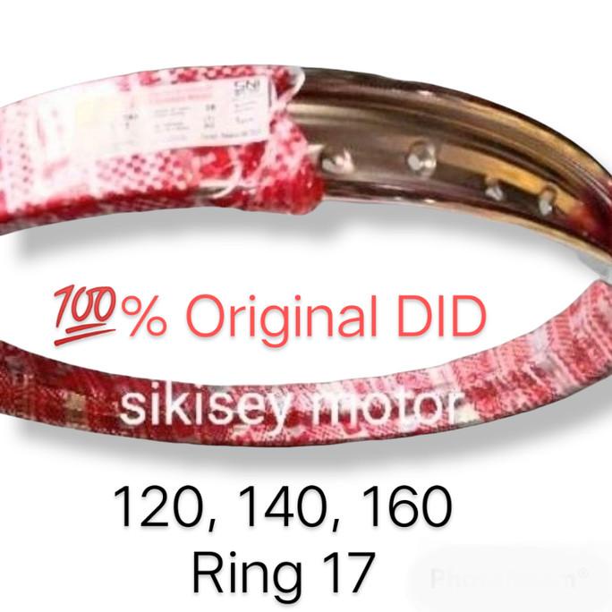 VELG DID 120 140 160 Ring 17. Original DID.