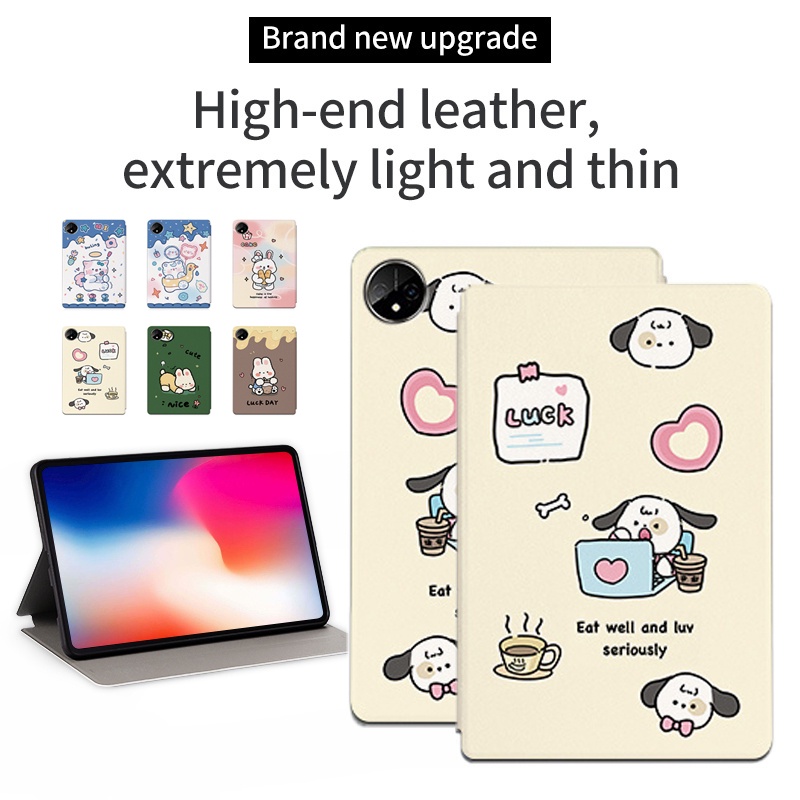 Untuk Huawei MatePad Pro 11.95&quot; DBY-W09 GOT-W29 GOT-AL09 GOT-AL19 Mate Pad11 (2021) 10.95&quot; DBY-W09 Tablet Cover Pelindung Fashion Motif Kartun Lucu Flip Case Stand Casing