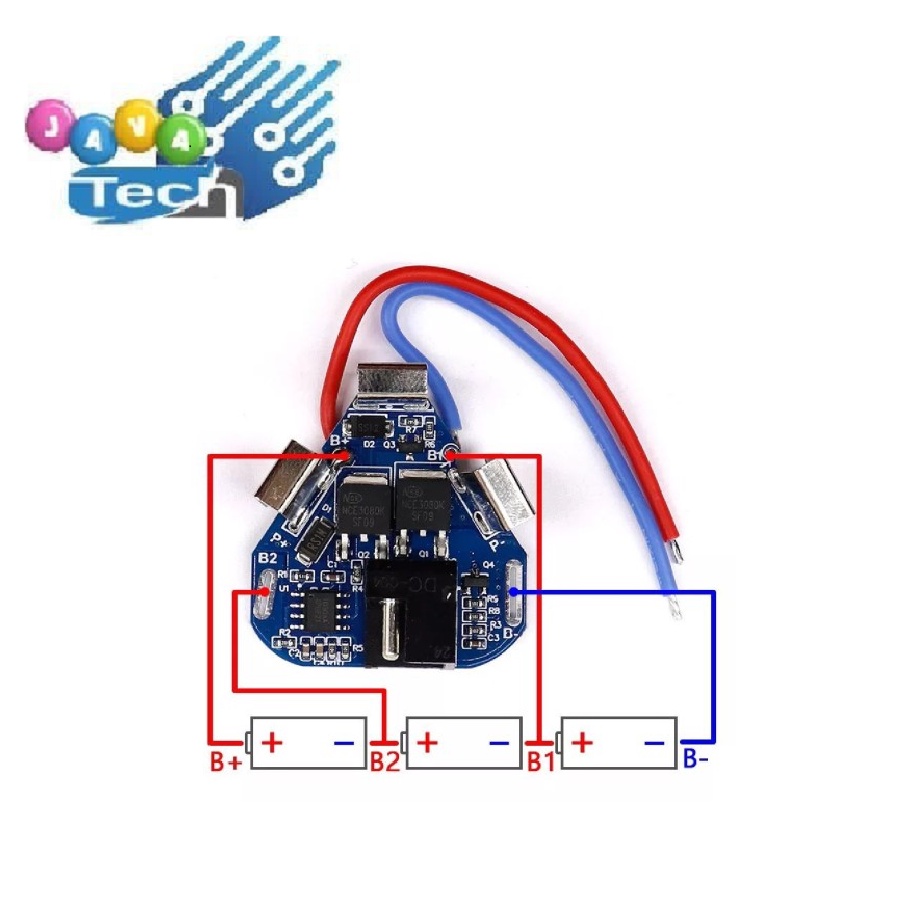 3S 12V 8A BMS Cordless Drill Lithium Battery Charger Protection Board