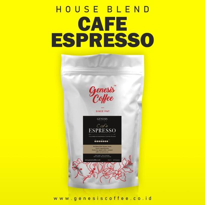 

[BISA COD] GENESIS COFFEE Cafe Espresso - Arabica Colombia Indonesia Coffee Blend