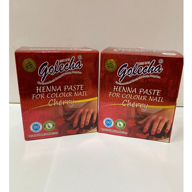 Pacar Kuku GOLECHA NAIL 1pcs TUBE HENNA PASTE / GOLECHA KUKU(exp 2025)