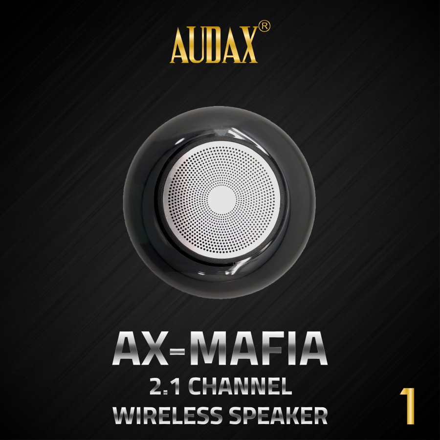 Speaker Aktif Audax AX-MAFIA 2.1 Channel Wireless Speaker Bluetooth