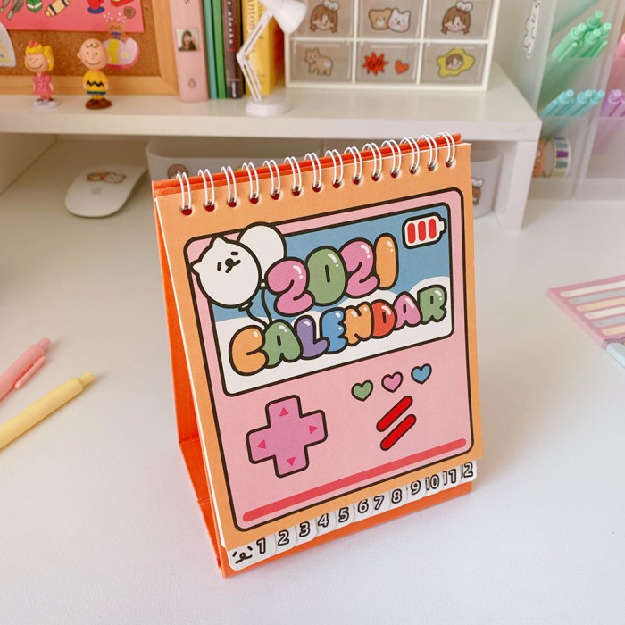 

✨NEW✨ - Kalender 2021 Meja Mini - Orange
