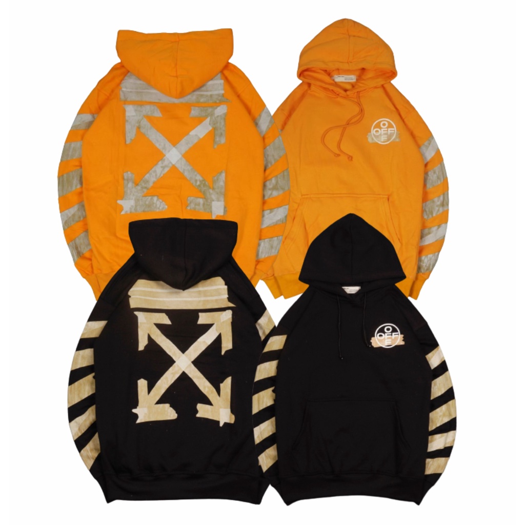 HOODIE OFF WHITE TAPE