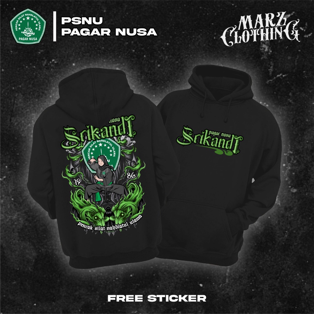 HOODIE SRIKANDI PAGAR NUSA-HOODIE PAGAR NUSA