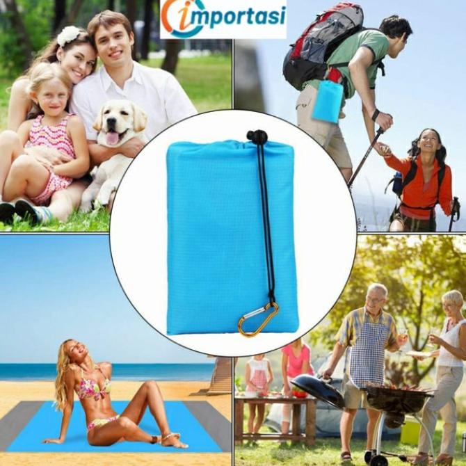 Discount GIANTEX Matras Karpet Lipat Camping Tikar Piknik Alas Tenda Waterproof /GORDEN JENDELA/GORD