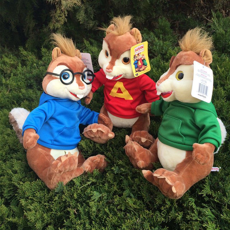 Serta Mainan Katun Alvin The Chipmunks PP Doll Tahan Lama