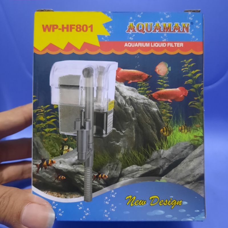 Filter Gantung Hanging Filter Kandila Z 501 &amp; Yamano MP-44 Aquascape pompa aquarium tank 30-50cm
