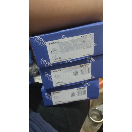 kran wastafel grohe panas dingin baru