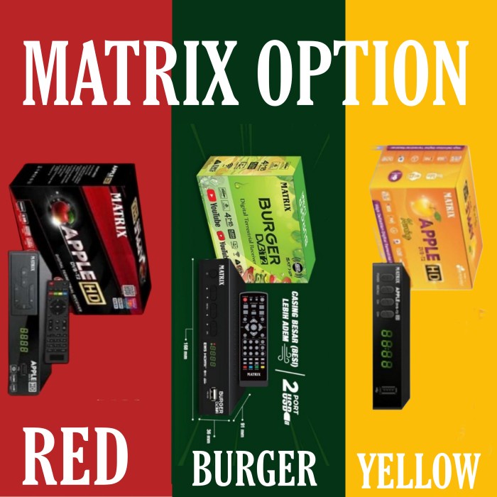 stb tv digital matrix MURAH