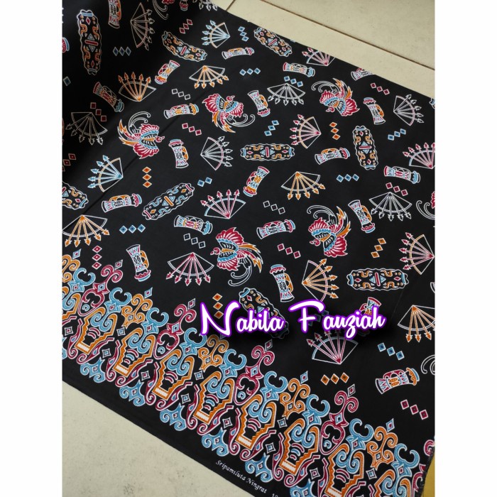 Kain Kain Batik Papua Premium / Bahan Kain Batik Katun Papua (Bahan Halus)