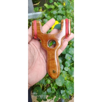 Bukan Ketapel Aluminium High Precision Telescopic HW-GJ050 SYQT SSGX Tactical Berburu Jingpindangong Laser Ketapel Kayu Jati