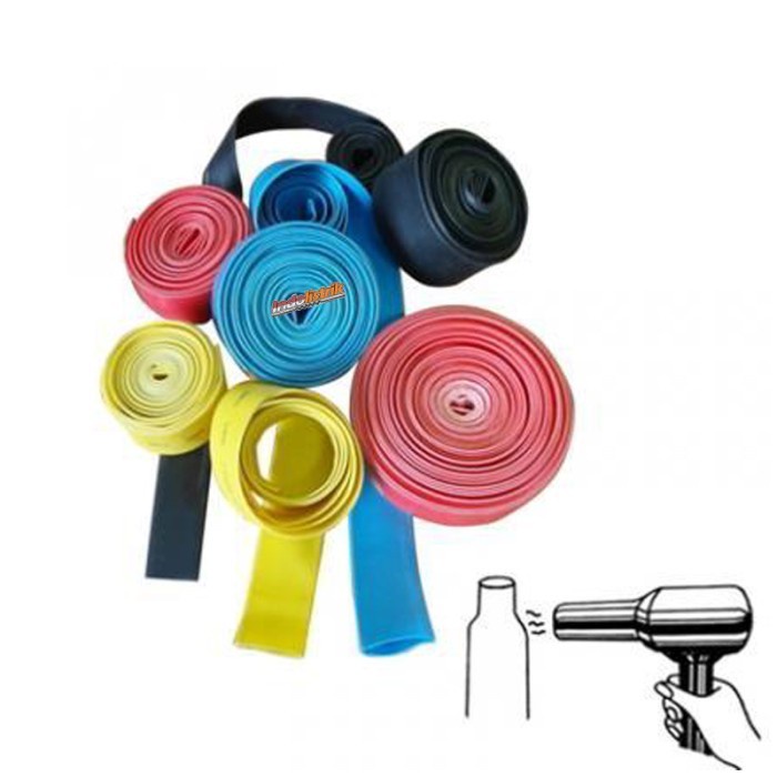 

Heatshrink Tube Solatip Bakar Size 5 Lebar Pipih 9mm 100m Shrink-Well