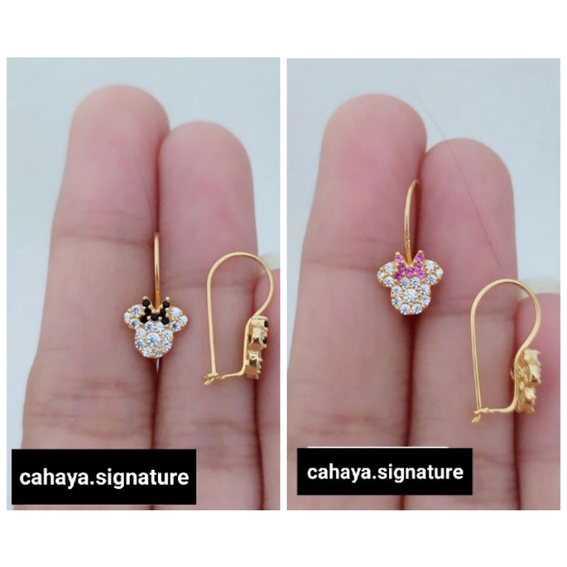 ANTING DEWASA PERAK 925 LAPIS MAS