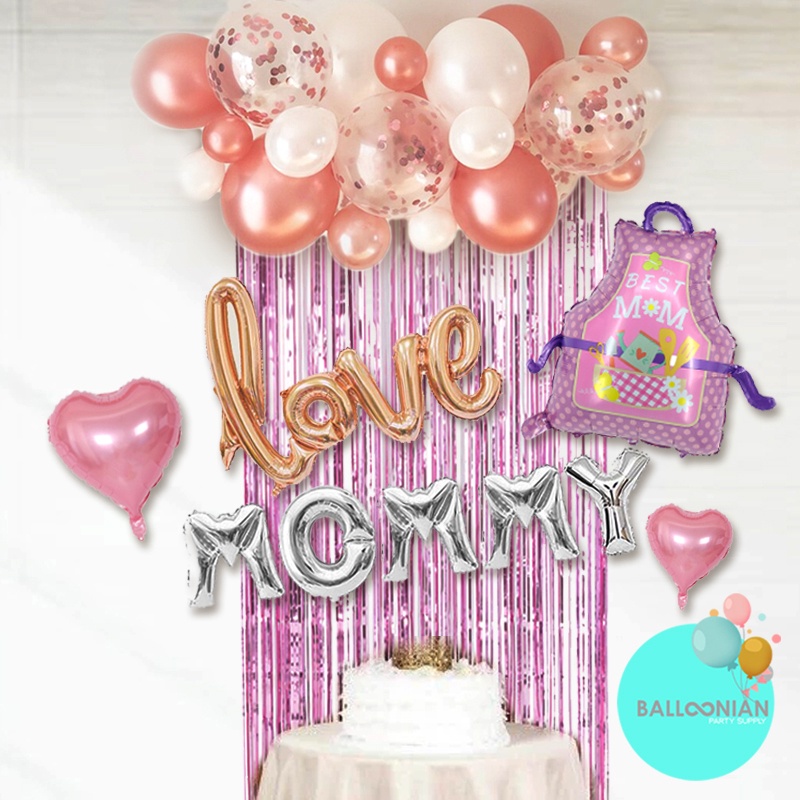 HAIKARL FATHER'S & MOTHER'S DAY DECORATION SET/BALLOON FOIL/DEKORASI HARI IBU/HARI AYAH/BALON FOIL